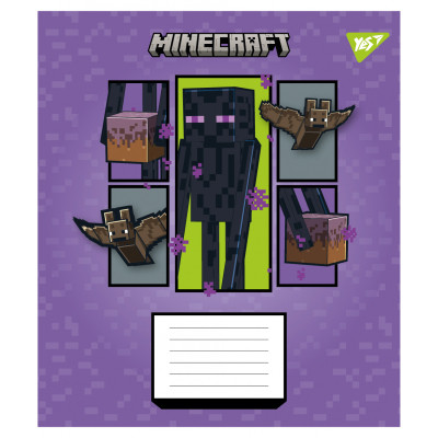 Зошит Yes Minecraft Arrows А5 24 аркушів лінія (768255) Вінниця - фото 5