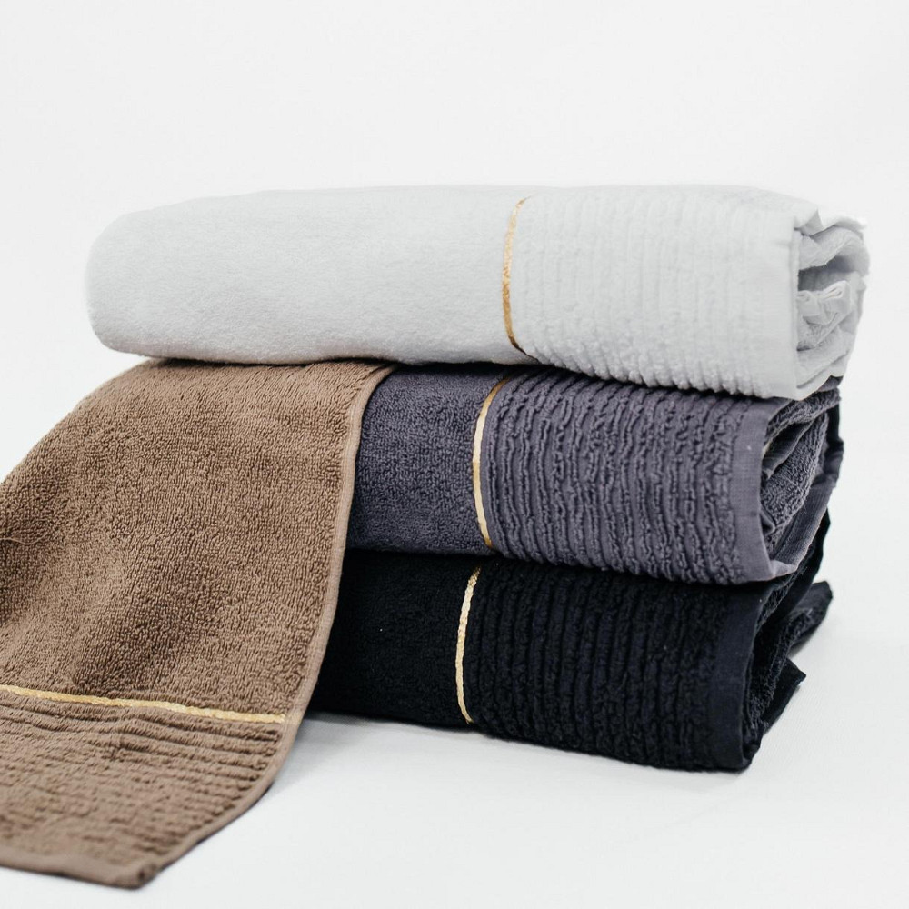 Набір Махрових рушників, Махра,Графіт, 50/90 та 70/140 Київ - фото 6