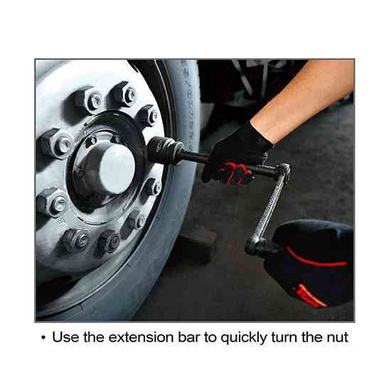 Ключ колісний редукторний 1", Мах 4700Nm, 1:64 (головки 32 і 33 мм) TOPTUL GAAI0502 Одеса