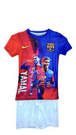 Футбольна форма NIKE FCB LAMINE YAMAL Вишневе