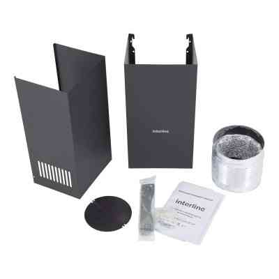 Вытяжка кухонная Interline GOLF BK A/60/PB/GL/T Винница