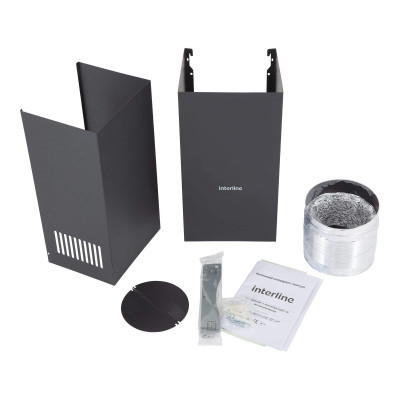 Вытяжка кухонная Interline GOLF BK A/60/PB/GL/T Винница - изображение 6