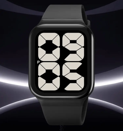 Годинник цифровий наручний Skmei 1995 (Чорний з чорним) Вінниця