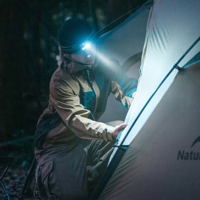 Ліхтар налобний Naturehike CNK2450ZM015 (Коричневий) Вінниця - фото 7