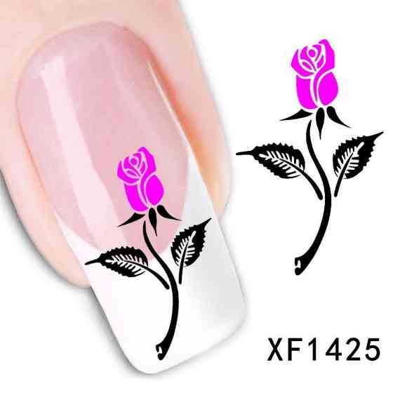 Наклейки для ногтей XF1425 Киев