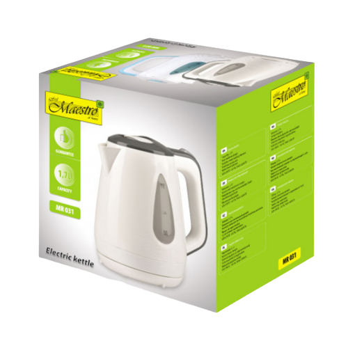 Електрочайник 1,7л 1850-2200W (диск) сірий MR-031-GREY Maestro Житомир - фото 5