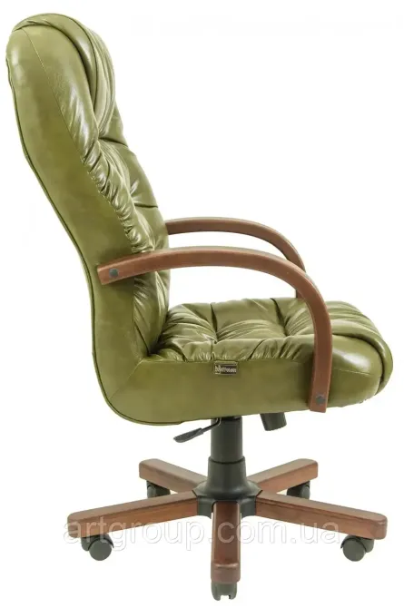 Офисное Кресло Руководителя Richman Richard Madras Olive Wood Venge М3 MultiBlock Оливковый Днепр - изображение 7