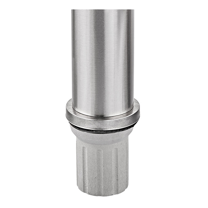 Смеситель для умывальника Armata SUS-001-A(N) с коротким изливом из нержавеющей стали без подвода (CH6) Харьков - изображение 2