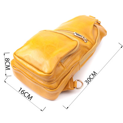 Сумка Vintage Из экокожи Желтая (22753) Винница - изображение 7