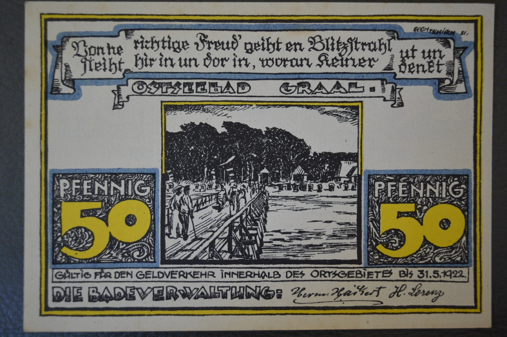 Германия. Нотгельд. 50 Pf ( 11 ) Полтава - изображение 1