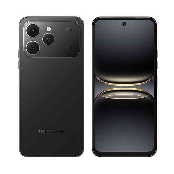 Смартфон Tecno Spark 40 (KM5n) 8/256GB Ink Black (4894947091551) ( 17973 ) Харків