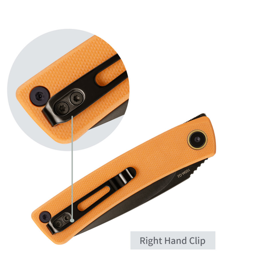 Ніж складаний SRM Air 105M-GJ, помаранчевий Киев - изображение 13