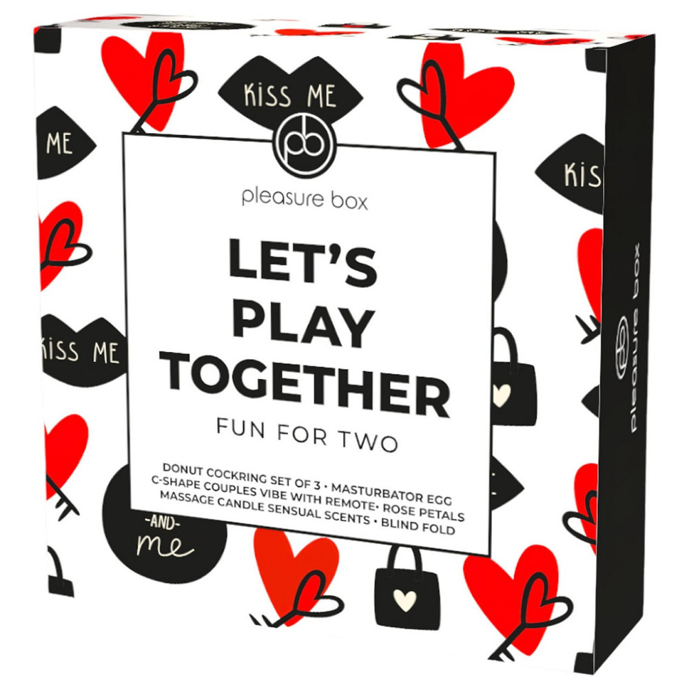 Подарочный набор для пары Dreamtoys Let'S Play Together, 9 предметов, красный Sex Aura Киев - изображение 10