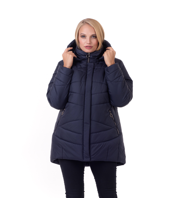 Стильный пуховик без меха 48- 62 батал Киев - изображение 1