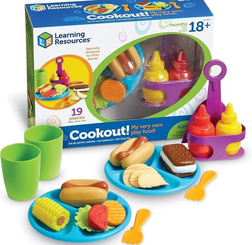 Набор барбекю от Learning Resources New Sprouts Cookout Barbecue Set Харьков - изображение 6