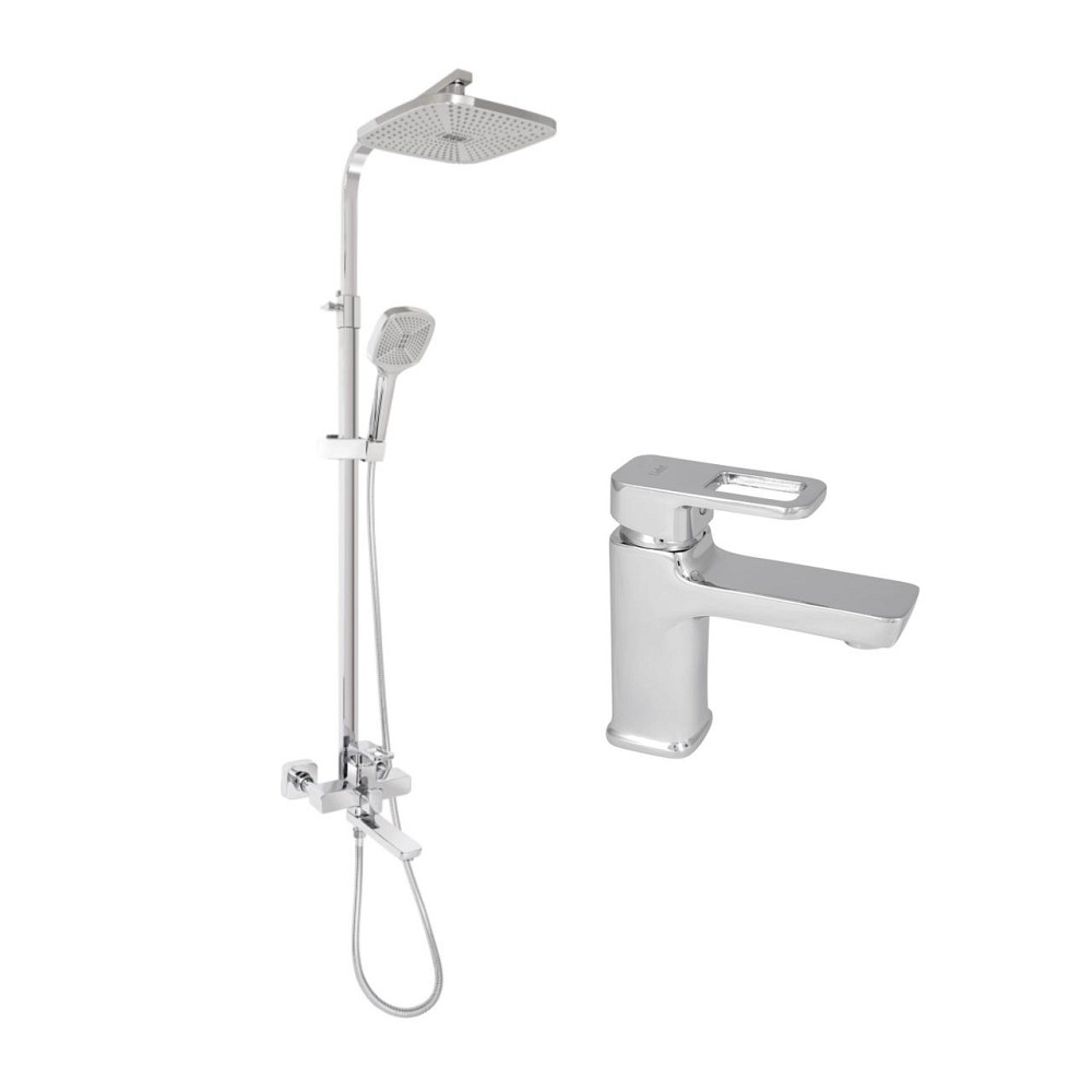 Набір змішувачів Wawel 001 + Wawel 1030 Chrome Київ - фото 1