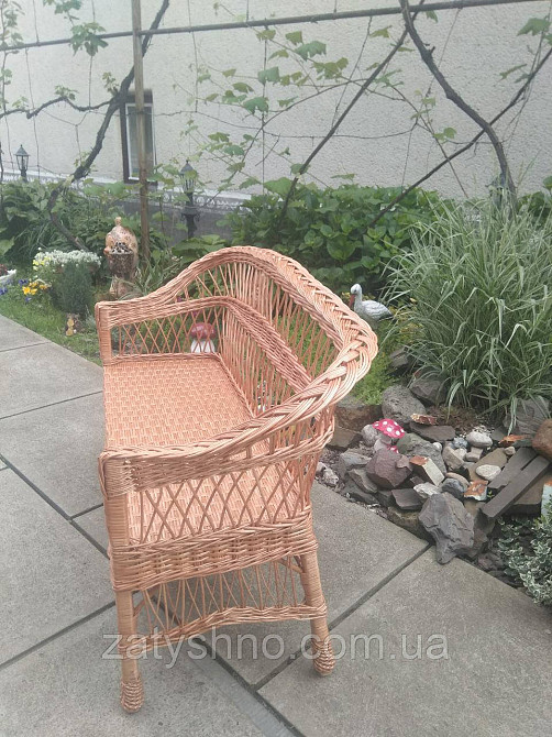 Диван плетеной с низкой спинкой Киев - изображение 4