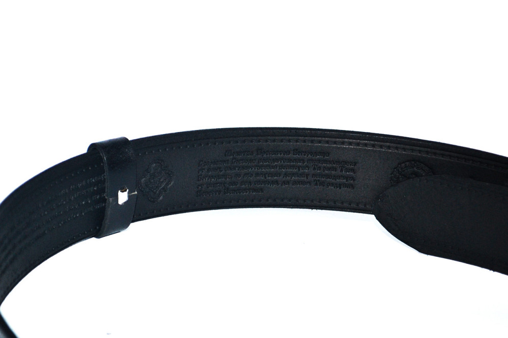 Ремінь шкіряний з молитвою всередині ширина(мм) 40, довжина Одеса - фото 4