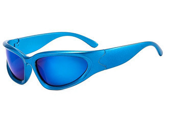 Сонцезахисні окуляри блакитний тренд Image Київ - фото 1