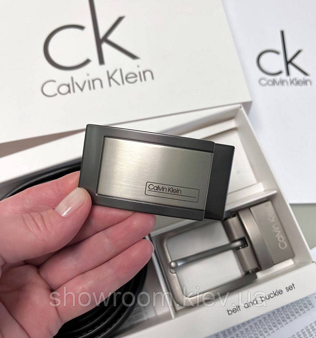 УЦІНКА! Чоловічий подарунковий набір (ремінь із двома пряжками) (414) Київ - фото 3