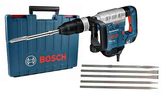Профессиональный электрический отбойный молоток (бетонолом) Bosch GSH 5 СE : 8.3 Дж мощный отбойник Киев