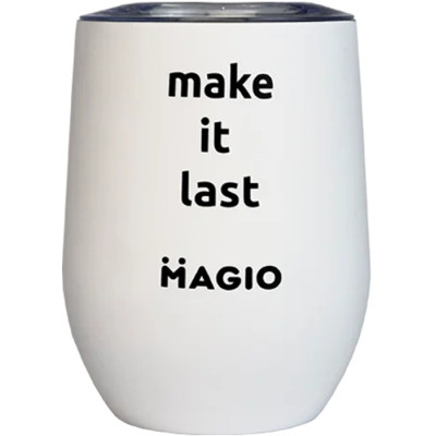 Термочашка Magio Make it Last 350 мл Біла (MG-1042) Винница - изображение 1