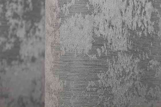 Комплект коротких штор VR-Textil Жакард Sultan XO № 1125ш 2 шт 130х170 см Сірий (35-0039) Київ