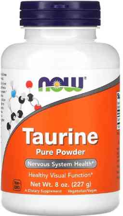 Таурин, чистый порошок NOW Foods Taurine Powder - 227g Киев