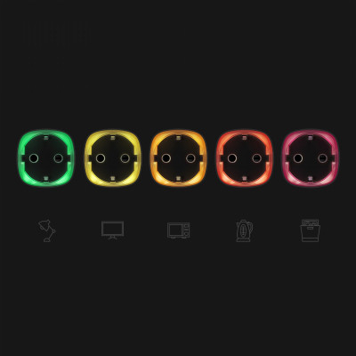 Умная розетка Ajax Socket чорна Винница - изображение 5