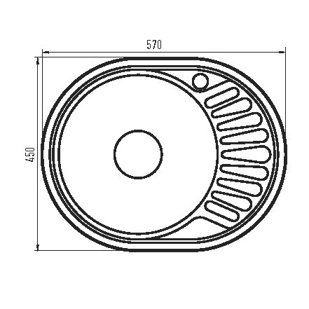 Мийка кухонна Zerix Z5745-06-160MD (micro decor) (ZS0562) Киев - изображение 2