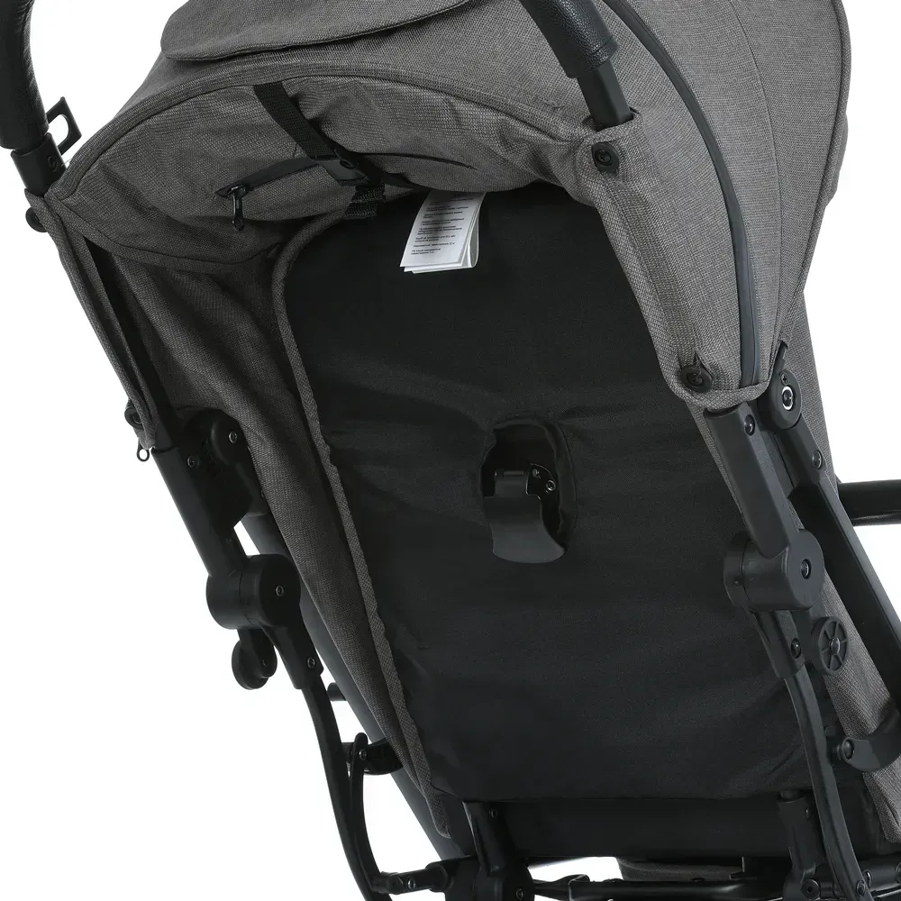 Коляска дитяча FLASH Chocolate прогулянкова з чохлом на ніжки Коричнева (M 5727-1) Чернигов - изображение 9