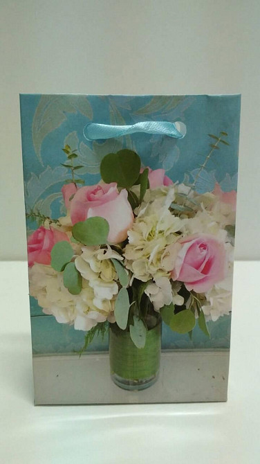 Пакет бумажный подарочный  МИНИ 8*12*3.5 арт52 (12 шт) Харьков - изображение 1