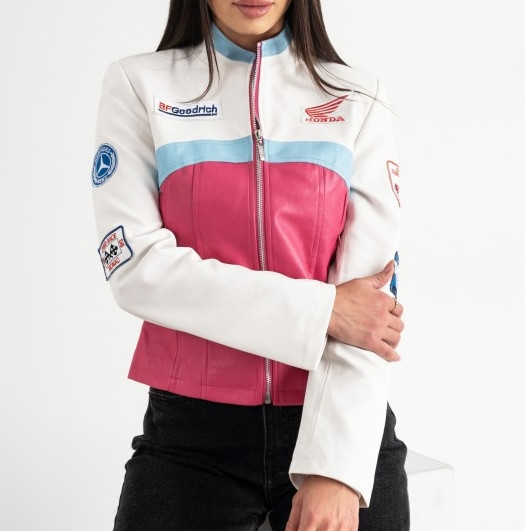 Жіноча куртка Formula 1 Street Racing Еко-шкіра синтепон (розмір L) Київ - фото 2