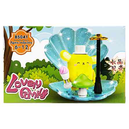 Дитячий ігровий конструктор "PomPomPurin" 85041-2 пластикові деталі Вінниця