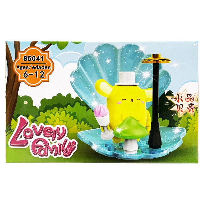 Дитячий ігровий конструктор "PomPomPurin" 85041-2 пластикові деталі Вінниця - фото 1