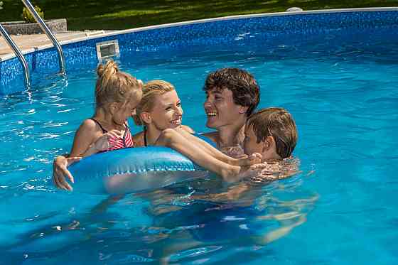 Комплект бассейна каркасного Azuro  3.6 х 1.2 Rattan с песочным фильтром Киев