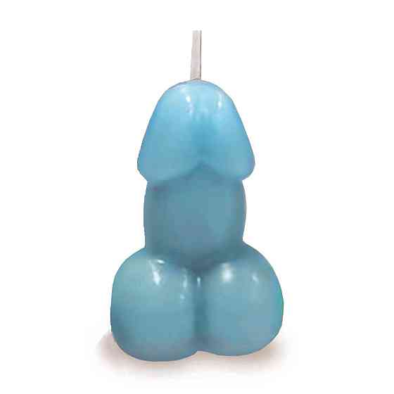 Свеча Eden’s Candle - Vanilla Scented Penis - Blue Sex Aura Киев