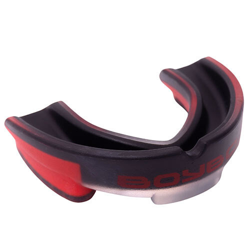 Капа одночеловестная двухкомпонентная Капа Multi-Sport BadBoy, 11+ Вишнёвое - изображение 2