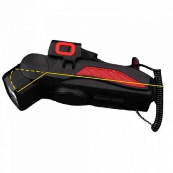 Фара з акумулятором на кермо LY-25-2T6 (white+yellow), Фара на кермо велосипеда, Велоліхтар MB-448 із зарядкою Київ