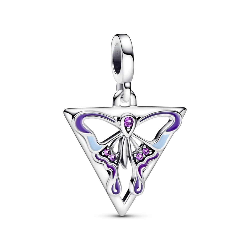 Срібна намистина для браслетів Пандора Мі "Метелик" 792306C01 MasterSem Київ - фото 1