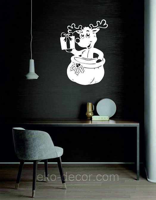 Декоративное настенное Панно «Новый год», Декор на стену 90*65 см Киев - изображение 7