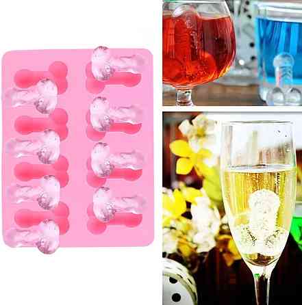 Молд Мужской орган 186 на 143 мм розовый Киев