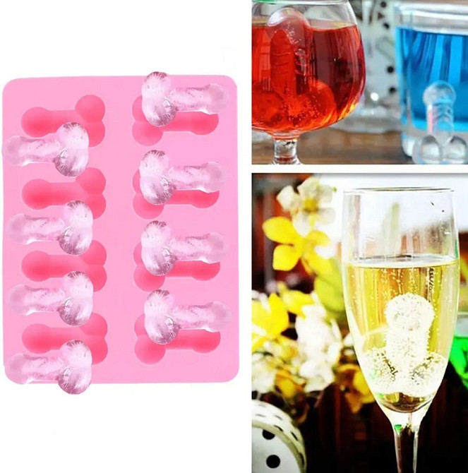 Молд Мужской орган 186 на 143 мм розовый Киев - изображение 3