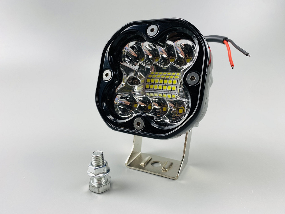 Фара LED квадратна 48W chip 3030 22 led діодів світлодіодна робоча Мукачево - фото 4