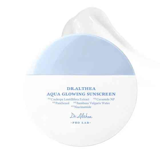 Солнцезащитный увлажняющий крем Aqua Glowing Sunscreen Dr.Althea 45 мл Киев