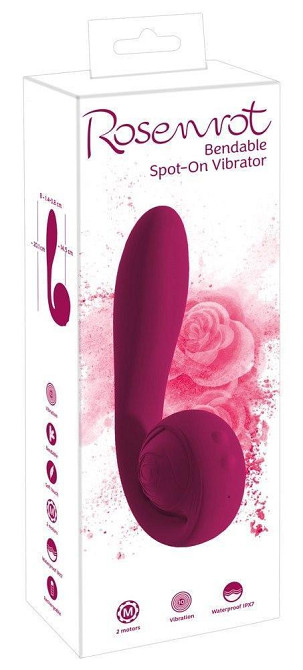 Вібратор Rose Bendable Vibrator Sex Aura Київ - фото 8