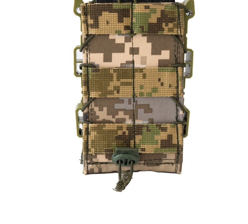 Подсумок пластик для магазина одинарный открытый Пиксель каркасный Одесса - изображение 1