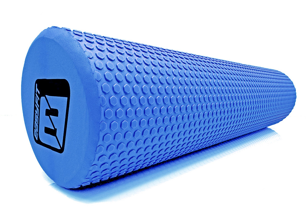 Масажний ролик EasyFit Foam Roller 60 см Синій Коломия - фото 2
