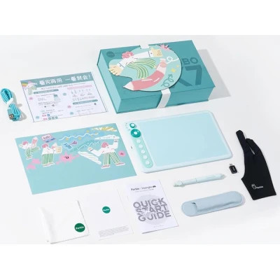 Графический планшет Parblo Intangbo X7 Green (INTANGBOX7G) Винница - изображение 3