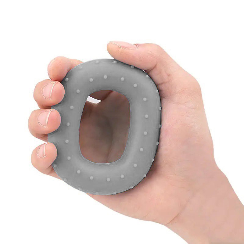 Еспандер кистьовий силіконовий PowerPlay PP-4337 Hand Grip Large 25 кг. Сірий Каменское - изображение 2